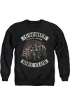 Gildan The Goonies Bike Club Adult Crewneck Sweatshirt In Black
