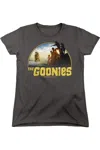 Gildan The Goonies Pirate Ship Short Sleeve Women´s Tee / T-shirt In Pink