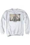 Gildan The Goonies Sloth 2 Adult Crewneck Sweatshirt In White