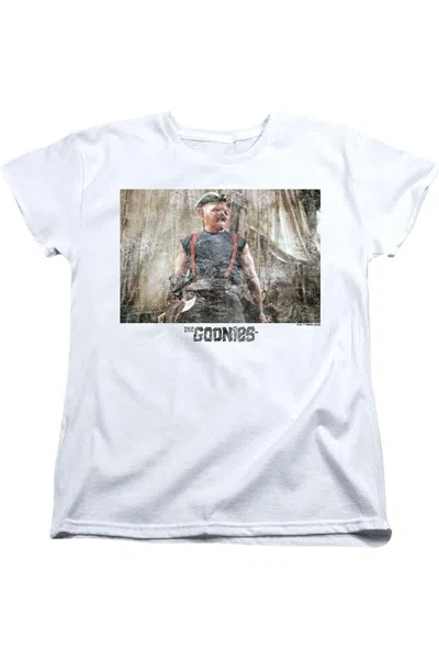 Gildan The Goonies Sloth 2 Short Sleeve Women´s Tee / T-shirt In White