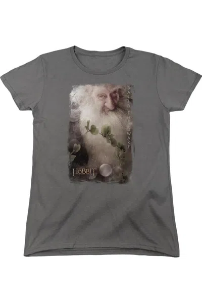 Gildan The Hobbit Balin Short Sleeve Womens Tee / T-shirt In Pink