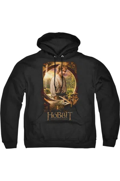 Gildan The Hobbit Bilbo Poster Adult Pull Over Hoodie / Hooded Sweatshirt In Black