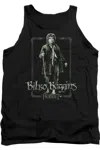 Gildan The Hobbit Bilbo Stare Adult Tank Top In Black
