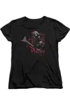 Gildan The Hobbit Bolg Short Sleeve Womens Tee / T-shirt In Black