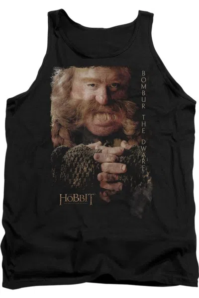 Gildan The Hobbit Bombur Adult Tank Top In Black