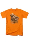 Gildan The Hobbit Bombur Short Sleeve Adult Tee / T-shirt In Orange