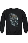 Gildan The Hobbit Cast Of Characters Adult Crewneck Sweatshirt In Black
