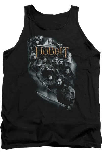 Gildan The Hobbit Cast Of Characters Adult Tank Top In Black