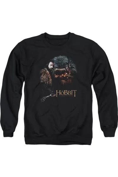 Gildan The Hobbit Cauldron Adult Crewneck Sweatshirt In Black