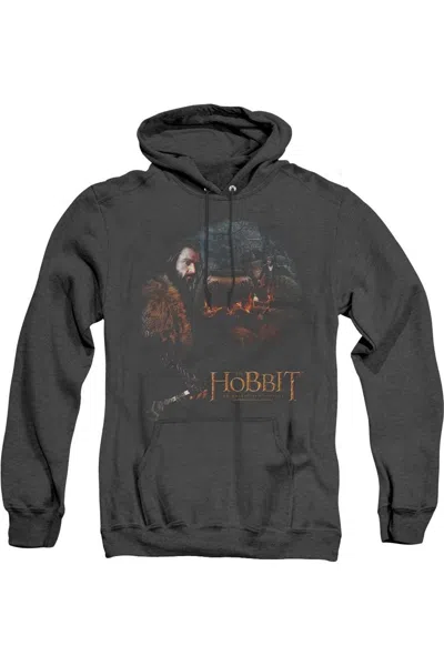 Gildan The Hobbit Cauldron Adult Heather Hoodie / Hooded Sweatshirt In Black