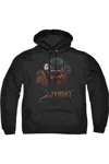 Gildan The Hobbit Cauldron Adult Pull Over Hoodie / Hooded Sweatshirt In Black