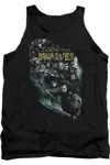 Gildan The Hobbit Company Of Dwarves Adult Tank Top In Black