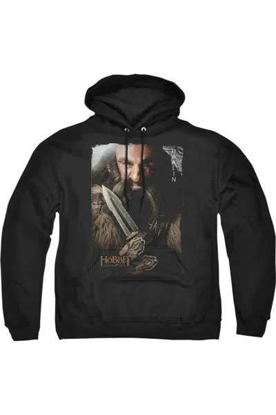 Gildan The Hobbit Dwalin Adult Pull Over Hoodie / Hooded Sweatshirt In Black