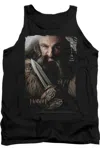 Gildan The Hobbit Dwalin Adult Tank Top In Black