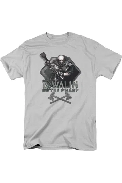 Gildan The Hobbit Dwalin Short Sleeve Adult Tee / T-shirt In Silver