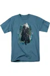 Gildan The Hobbit Elrond Short Sleeve Adult Tee / T-shirt In Grey