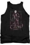 Gildan The Hobbit Elrond Stare Adult Tank Top In Black