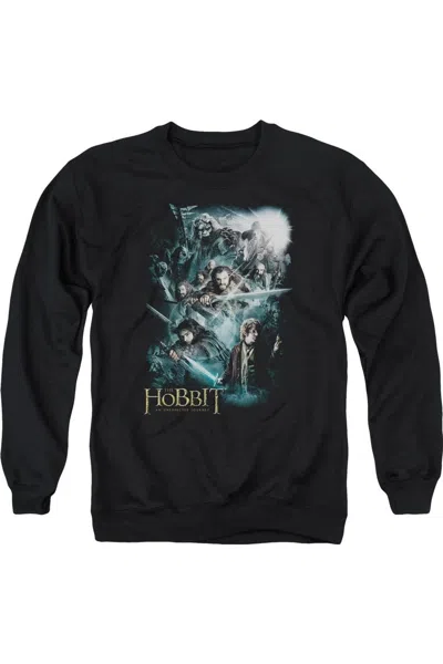 Gildan The Hobbit Epic Adventure Adult Crewneck Sweatshirt In Black