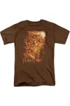 Gildan The Hobbit Epic Adventure Short Sleeve Adult Tee / T-shirt In Brown