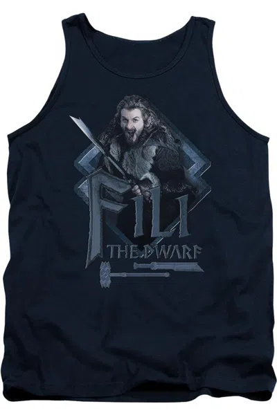 Gildan The Hobbit Fili Adult Tank Top In Blue