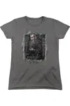 Gildan The Hobbit Gandalf Short Sleeve Womens Tee / T-shirt In Pink