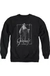 Gildan The Hobbit Gandalf Stare Adult Crewneck Sweatshirt In Black