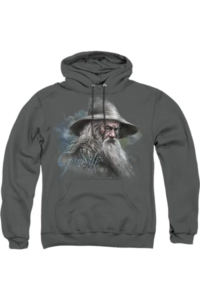 Gildan The Hobbit Gandalf The Grey Adult Pull Over Hoodie / Hooded Sweatshirt In Gray