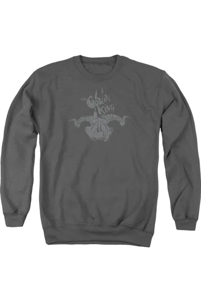 Gildan The Hobbit Golin King Symbol Adult Crewneck Sweatshirt In Pink