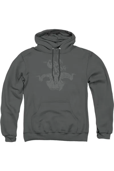 Gildan The Hobbit Golin King Symbol Adult Pull Over Hoodie / Hooded Sweatshirt In Pink