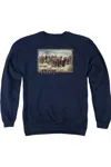 Gildan The Hobbit Hobbit & Company Adult Crewneck Sweatshirt In Blue