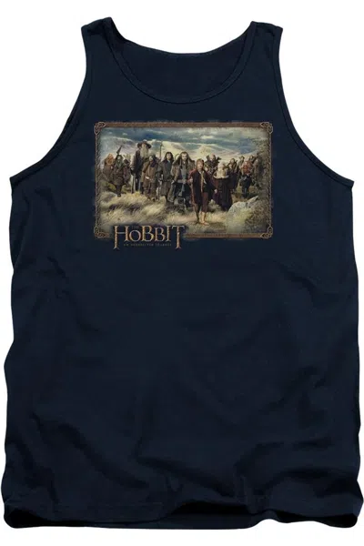 Gildan The Hobbit Hobbit & Company Adult Tank Top In Blue