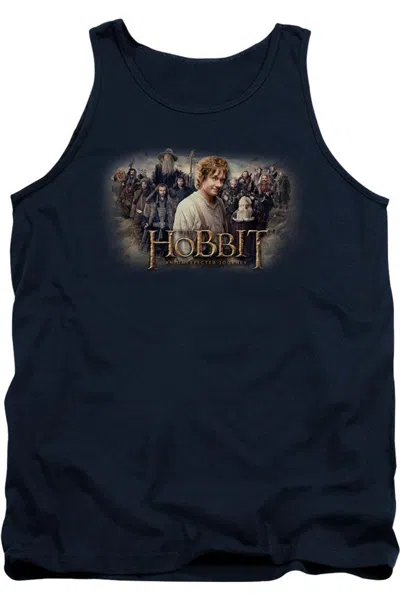Gildan The Hobbit Hobbit Rally Adult Tank Top In Blue