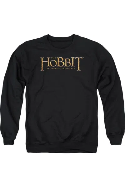 Gildan The Hobbit Logo Adult Crewneck Sweatshirt In Black