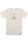 Gildan The Hobbit Lonely Mountain Short Sleeve Adult Tee / T-shirt In White
