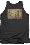 Gildan The Hobbit Middle Earth Map Adult Tank Top In Pink