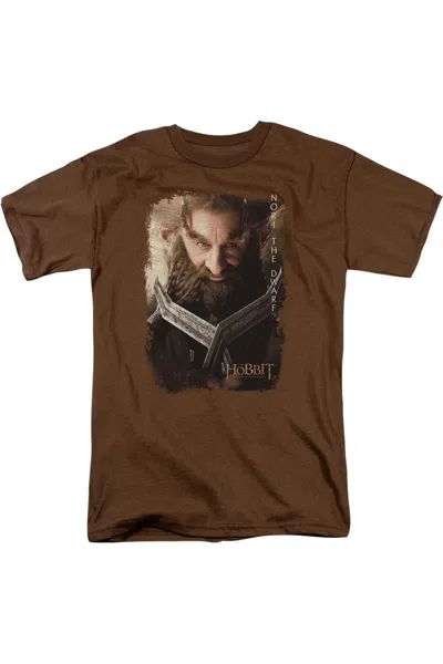 Gildan The Hobbit Nori Poster Short Sleeve Adult Tee / T-shirt In Brown