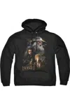 Gildan The Hobbit Painting Adult Pull Over Hoodie / Hooded Sweatshirt In Black
