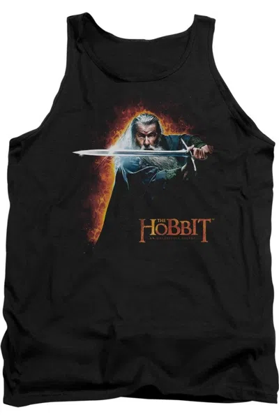 Gildan The Hobbit Secret Fire Adult Tank Top In Black