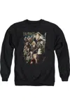Gildan The Hobbit Somber Company Adult Crewneck Sweatshirt In Black