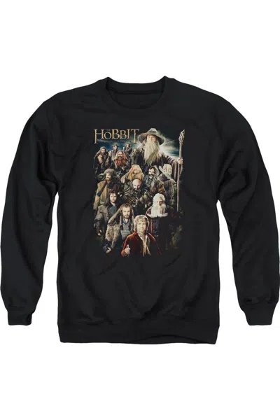 Gildan The Hobbit Somber Company Adult Crewneck Sweatshirt In Black