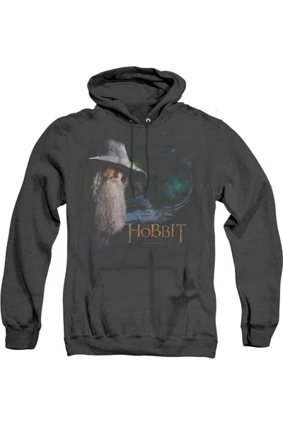 Gildan The Hobbit The Door Adult Heather Hoodie / Hooded Sweatshirt In Black