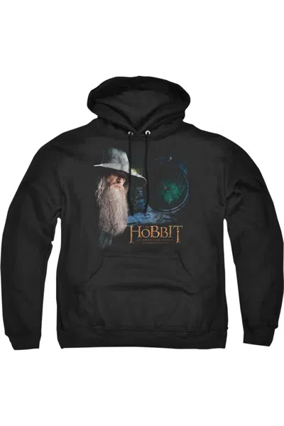 Gildan The Hobbit The Door Adult Pull Over Hoodie / Hooded Sweatshirt In Black