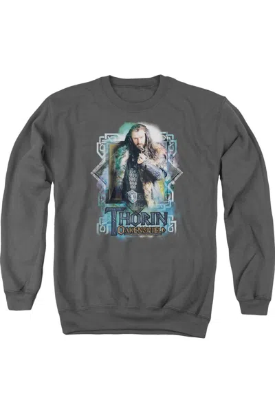 Gildan The Hobbit Thorin Oakenshield Adult Crewneck Sweatshirt In Pink