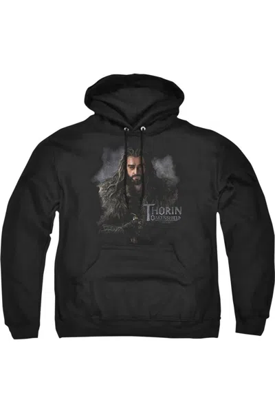 Gildan The Hobbit Thorin Oakenshield Adult Pull Over Hoodie / Hooded Sweatshirt In Black