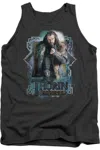 Gildan The Hobbit Thorin Oakenshield Adult Tank Top In Pink