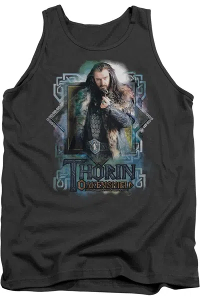 Gildan The Hobbit Thorin Oakenshield Adult Tank Top In Pink
