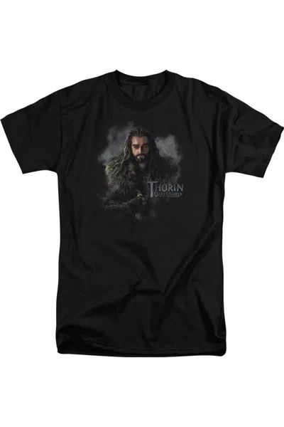 Gildan The Hobbit Thorin Oakenshield Short Sleeve Adult Tall Tee / T-shirt In Black