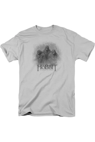 Gildan The Hobbit Three Trolls Short Sleeve Adult Tee / T-shirt In Silver