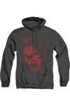 Gildan The Lost Boys David Adult Heather Hoodie / Hooded Sweatshirt In Black