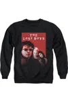 Gildan The Lost Boys Michael David Star Adult Crewneck Sweatshirt In Black